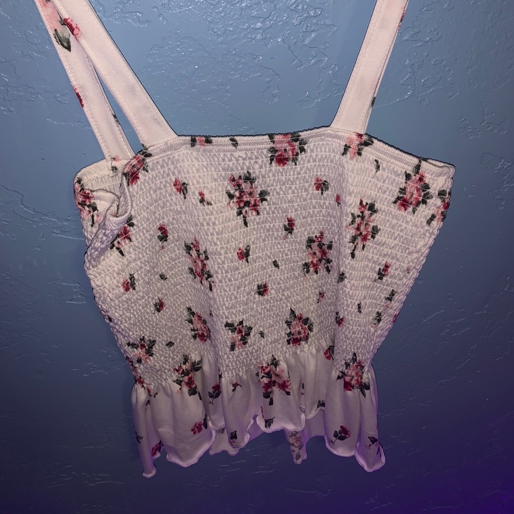 Cute floral tank